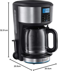 Russell Hobbs Buckingham Coffee Machine – 10 Cup Drip Brewer