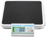 TIPRE Medical Grade Floor Scale Professional Physician Scale 660lb Wrestling Scale for Body Weight Bariatric Scale Heavy Duty Easy to Read Separate Display Screen for Home, Hospital & Physician Use