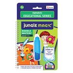 Jungle Magic Doodle Waterz - Reusable I Water Colouring Book - Alphabets I Self-Drying with Easy to Hold Water Pen I Educational Toy for Kids