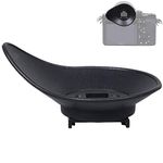 Oval Rotatable Camera Eyecup Eyepiece Viewfinder Eyeshade for Sony A9II A7RIV A7RIII A7III A7RII A7SII A7II A7 A7S A7R Mark IV III II A7M3 A9 A58 A99II Replaces Sony FDA-EP18 FDA-EP16 FDA-EP15 Eye Cup