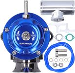 Aluminium Billet Turbo Blow Off Valve 2.5 Inch Flange Pipe Type RS Universal SDD-BOVGRSBL FPG250 (Blue)