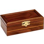 Bits and Pieces - Snap Latch Box Brainteaser Puzzle - Wooden Brain Game for Adults