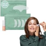 Dermaclara Silicone Face Patches for Wrinkles & Fine Lines - Anti-Wrinkle, Facial Silicone Forehead and Under Eye Patches - Pregnancy Safe Skincare - Silicone Face Patches Reusable up to 30 Times