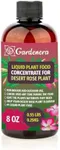 Gardenera Plant Growth Superfood for Desert Rose with 18 Essential Vitamins & Minerals - Organic Plant Food Fertilizer - Micro-Fungi and Bio-Organisms for Desert Rose Care & Growth Enhancement - 8oz