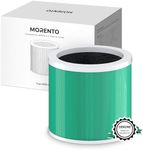 MORENTO HY1800 Genuine Air Purifier Replacement Filter, Ture HEPA Filter for Dust, Pet Dander, Smoke for HY1800 Air Purifer, Efficiency Activated Carbon, 1 Pack, Original Version