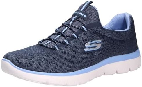 Skechers Summits Lite, Zapatillas de Deporte, Mujer, Malla Azul Marino, 39 EU