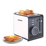 Borosil 850-Watt Krispy Pop-up Toaster (Black)