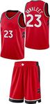 Fan Kitbag VanVleet Kids Basketball Jersey & Shorts Youth Set Home/Away (YM 8-10 Years, VanVleet #23 Home)