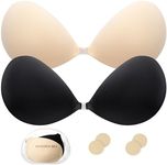 Kemowi 2 Pair Stick On Push Up Bra 