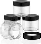 Patelai 4 Pieces Round Clear Wide-m