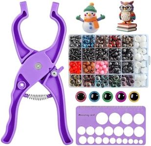 1150 PCS Safety Eyes for Crocheting & Safety Eye Tool, Doll Making Supplies