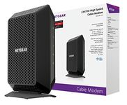 Netgear CM400 8 x 4 Cable módem docsis 3.0 Max velocidades de descarga de 343 Mbps. Certificado para xfinity by comcast, Tiempo Warner Cable, Cox, Carta & More (CM400 â€“ 1 aznas), Negro