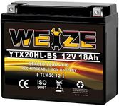 Weize YTX20HL-BS Battery, High Perf