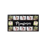 Prinz 12-Opening Memories Wall Collage Photo Picture Frame 29'' X 16'', Black