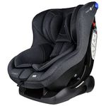 Cozy N Safe Fitzroy Group 0+1 Car Seat 0-18KG, Birth - 4 Years, 5 Point Harness, 4 Position Recline, Rear Facing from Birth to 13kg/ Forward Facing from 9kg to 18kg, Deep Padding - Graphite