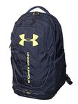 Under Armour Men's UA Hustle 3.0 Backpack (Naval Academy/Lime 417), Naval Academy/ Lime 417, One Size, Modern