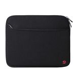 VanGoddy Jet Black Protective Neoprene Sleeve Suitable for Lenovo IdeaPad Miix / Yoga Series / S21e / 11"-12inch Laptops