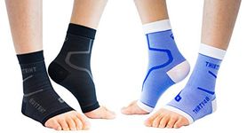 Thirty 48 Plantar Fasciitis Socks, 20-30 mmHg Foot Compression Sleeves for Ankle/Heel Support, Increasing Blood Circulation, Relieving Arch Pain, Reducing Foot Swelling