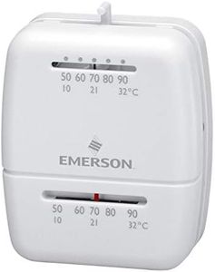 Emerson Thermostats 1C20-102 Gas, Oil And Electric Thermostat, White