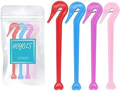 HOYOLS Elastic Hair Bands Remover, Ponytail Rubber Band Remover Cutting 4 pc