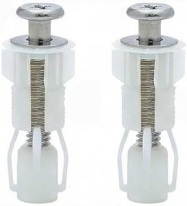 Toilet Seat Fixing Screws Kit 1 Pair Nylon Expansion Repair Set