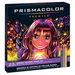 Prismacolor Premier Colored Pencils, Manga Colors, 23-Count - 1774800