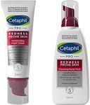 Cetaphil PRO Night Cream, 50ml, Moisturiser For Sensitive & Redness Prone Skin, With Vitamin E (Packaging May Vary) & Face Wash, PRO Cleansing Facial Wash, 236ml, For Sensitive & Redness Prone Skin