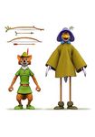 Super7 ULTIMATES! Disney Robin Hood - 7" Disney Action Figure with Accessories Classic Disney Collectibles and Retro Toys