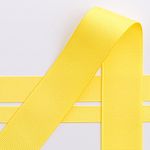 Italian Options Grosgrain Ribbon, 10mm x 10 Metre Roll, Yellow