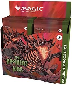 Magic The Gathering The Brothers War Collector Booster Box | 12 Packs (180 Magic Cards)