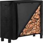 Amagabeli 4ft Firewood Log Rack wit