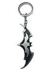 Mystique Batman Classic Logo Keyring & Keychain (silver)