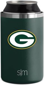 Simple Modern Officially Licensed NFL Green Bay Packers Gifts for Men, Women, Dads, Fathers Day | Insulated Ranger Can Cooler for Standard 12oz Cans - Beer, Seltzer, and Soda