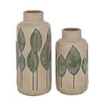 Deco 79 Ceramic Decorative Vase Lea