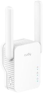 Cudy RE1500 AX1500 WiFi 6 Range Extender Dual Band 2.4G 5G Wireless Booster with Mesh Support WPS Button 10/100Mbps Ethernet Port Works with Any Router