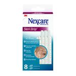 Nexcare Steri-Strip Skin Closures, Assorted Sizes, 8 Plasters per Pack, Suitable for Securing and Closing Small Cuts and Wounds, for First Aid Kits