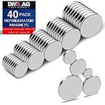 DIYMAG Small Magnets, 40 Pack Tiny 