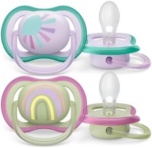 Philips Avent Ultra Air Soother, 0-6 Months, Deco Mixed 2-Pack, SCF085/30