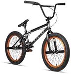 cubsala 20 Inch BMX Bike Freestyle Bicycles for 6 7 8 9 10 11 12 13 14 Years Old Boys and Beginner Riders, Bright Black