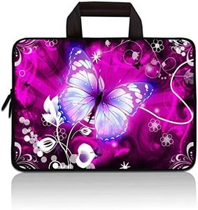 11" 11.6" 12" 12.1" 12.5" inch Laptop Carrying Bag Chromebook Case Notebook Ultrabook Bag Tablet Cover Neoprene Fit Samsung Google Acer HP DELL Lenovo Asus (11 11.6 12.1 12.2 inch, Purple