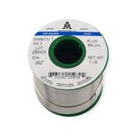 AIM Solder LeadFree Rosin Core Solder Wire Sn99 Ag0.3 Cu0.7 for Electrical Soldering 0.062inch, 1lb (1.5mm / 454g)