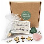 Confirmation Gift Bag of Love and Blessings - Gemstones Keepsake with Mini Card