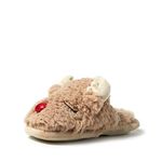 Dearfoams Matching Family Holiday Christmas Turkey Scuff Slipper, Kids Reindeer, Numeric_1 US Unisex Big