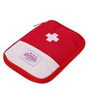 TIRTH ENTERPRISE (1 Pack) Travel Mini First Aid Kit Bag, Portable Medicine Storage Bag Drug Packing Bag for Outdoor | Travel Pouch Medicine Storage Bag |