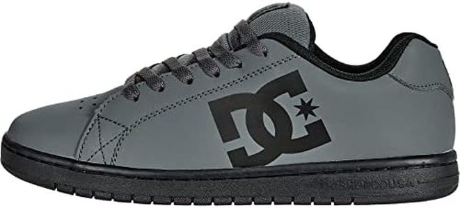 DC Mens Gaveler Casual Low Top Skate Shoes Sneakers Pewter 13 D - Medium