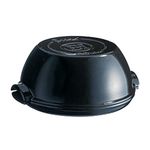 Emile Henry Midnight Blue Modern Bread Cloche, 12.8 x 11.81 x 5.51in