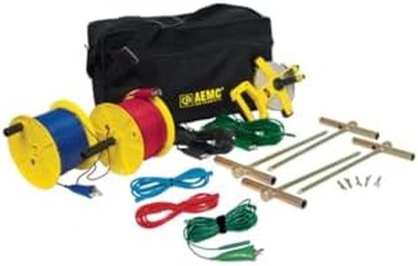 AEMC 2135.37 4-Point Ground Resistance Tester Kit with 500' Leads