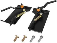 YITAMOTOR Universal Skid Steer Quick Tach Conversion Adapter Bobtach Latch Box Weld On QTK Tractor Front Attachment for Buckets Plows Forks