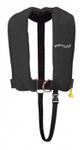 Waveline Adult Black Automatic Lifejacket. 165N ISO Approved