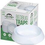 Bed Bug Interceptors Traps(4 Pack) Insect Bedbug Trap for Beds and Furniture by Allbugsupplies - Environmentally Safe & Friendly